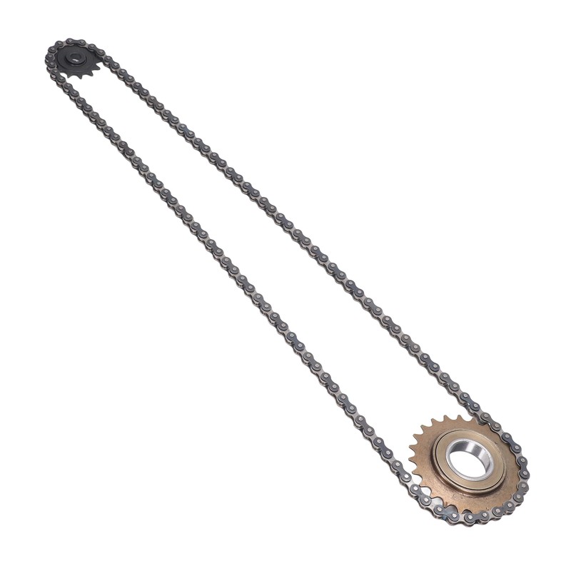 410 Chain Sprocket Kit Steel 114 Link Drive Chain with