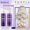 Natural Riches Purple Shampoo and Conditioner Set for Blonde, Silver