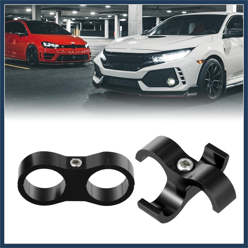INFINAUTO AN12 Car Auto Hose Separator Clamp Fuel Line Connector