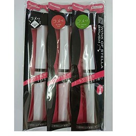 Zig Wink of Stella Brush,(No020 Glitter Red) & (No040 Glitter Green) & (No999 Glitter Clear) Color 3pcs -Value Set