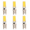 6pcs G9 LED Light Bulb COB Dimmable Professional G9 LED