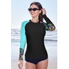 BesserBay Lady Summer Swim UPF Uv Rashguard Sun Protective Sunproof