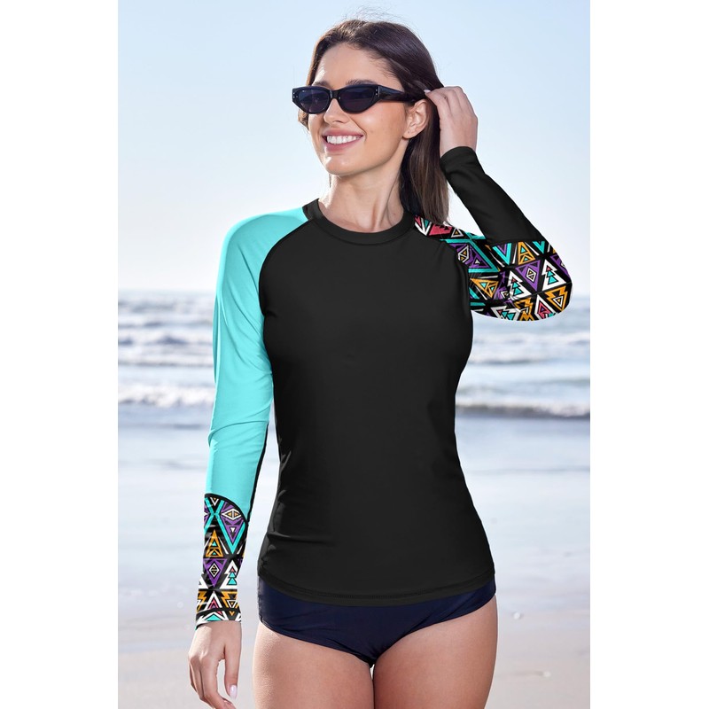 BesserBay Lady Summer Swim UPF Uv Rashguard Sun Protective Sunproof