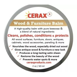 CERAXproducts.com - since 1912 - Family owned Wood & Furniture Balm - Cleans, Polishes, Protects all Wood and Rubber Seals