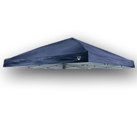 Quest Canopy Top Q64 10' x 10' Slant Leg Instant Up Canopy Gazebo Replacement Tent Parts (Nevy)