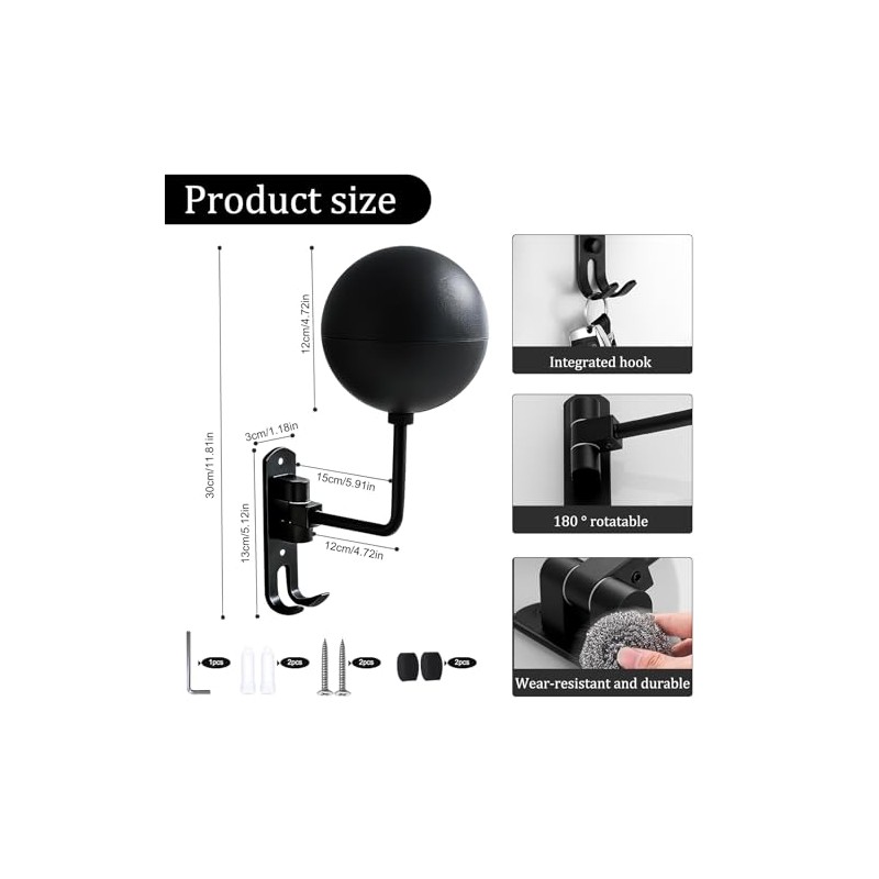 Motorcycle Helmet Mount, Helmet Mount, Helmet Stand - Wall Mounted