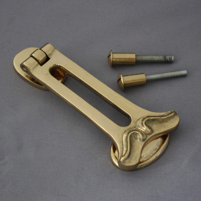 Art Nouveau Brass Door Knocker