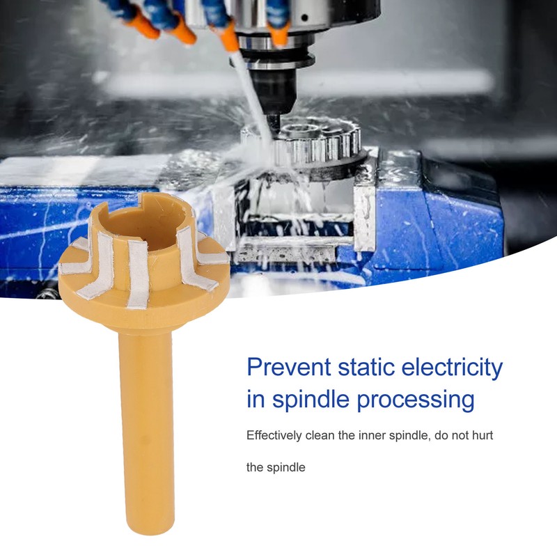 Spindle Cleaning Rod ABS Housing Strong Adsorption Force CNC Router