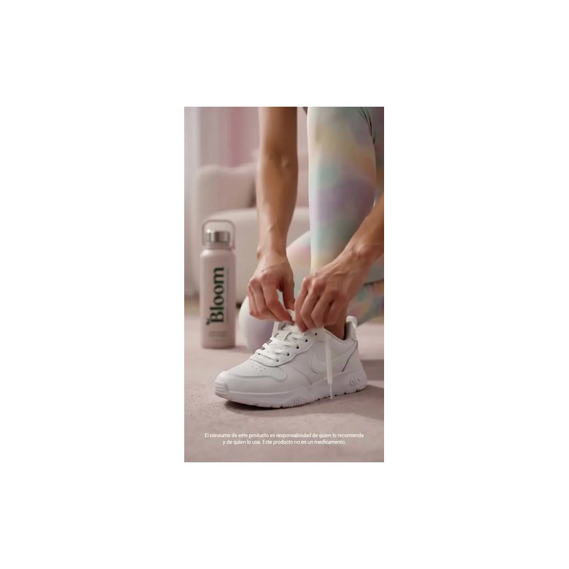 Bloom Pre Workout Alta Energía De Limonada Rosa Tarro 25porc