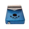 Alnicov 17 Key Kalimba Finger Thumb Piano，Built-in Pickup，Africa Musical Instrumentos