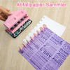 Mushroom Hole Punch, Adjustable 4 Hole Punch, Planner Hole Punch