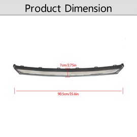 waltyotur Front Bumper Trim Chrome Replacement for Honda Accord 2013-2015 HO1095119 71150T2FA00