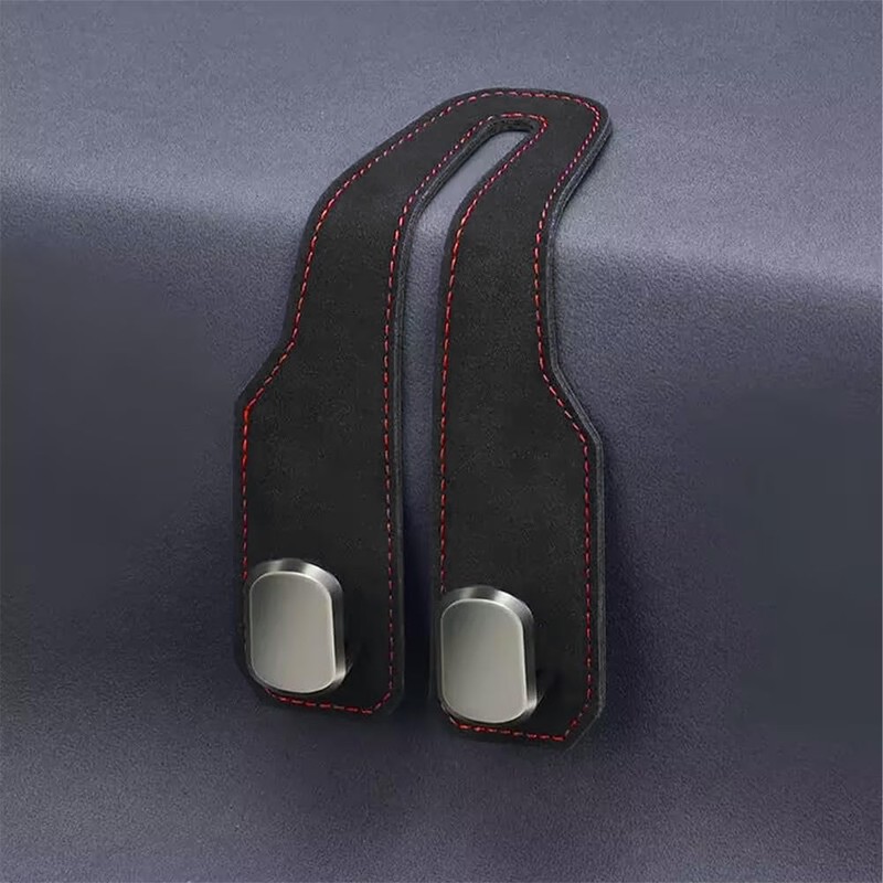 YCSONLY 2 Pcs Car Bag Hooks, Leather Seat Organiser Hooks,