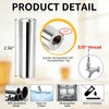 WELLBOM Beer Tap Handle, 304 Stainless Steel Keg Tap Handle