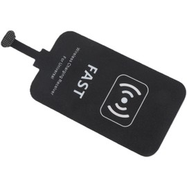 Receptor Qi de 10 W USB C, Receptor de Carga Inalámbrico Delgado para Teléfono Tipo C, Receptor Y Adaptador de Carga Inalámbrica Qi Súper Rápido