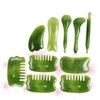 Healifty 1 Set 10pcs Gua Sha Massage Board Scalp Comb