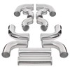 KUAFU 12 Pcs Universal 3" Aluminium Turbo Intercooler Piping &