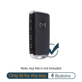 GFDesign 2 Pcs Silicone Key Fob Cover Remote Case Keyless Protector Compatible with 2021 2020 2019 Mazda 3 6 CX-30 CX-5 CX-9 WAZSKE11D01 662F-SKE11D01 4 Buttons