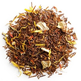 Palais des Thés - Hammam Rooibos - Premium Caffeine-Free Tea with Rose, Red Berries, and Green Dates - 3.5oz Loose Leaf Metal Gift Tin