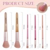 Make up brush set, 5 make-up brushes for every make-up