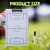 Pure Vie Magnetic Soccer Coaching Board, Portable Soccer Whiteboard for