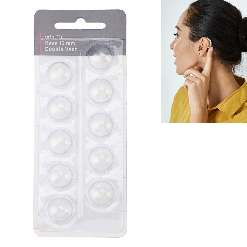 10pcs Double Vent Bass Dome Accessory Single Layer Double Vent
