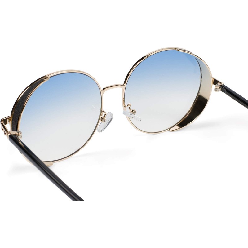 styleBREAKER 09020120 Women's Round Sunglasses with Tinted Polycarbonate Lenses and