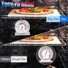 2 Pack Oven Thermometer 50-300C/100-600F, Instant Read Stainless Steel Kitchen