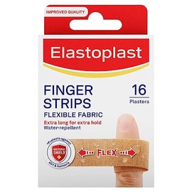 Elastoplast Finger Strip Plasters, 16 Plasters