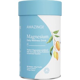 Magnesium Daily Wellness Drink - Tropical Mango - 200g - Amazing Oils