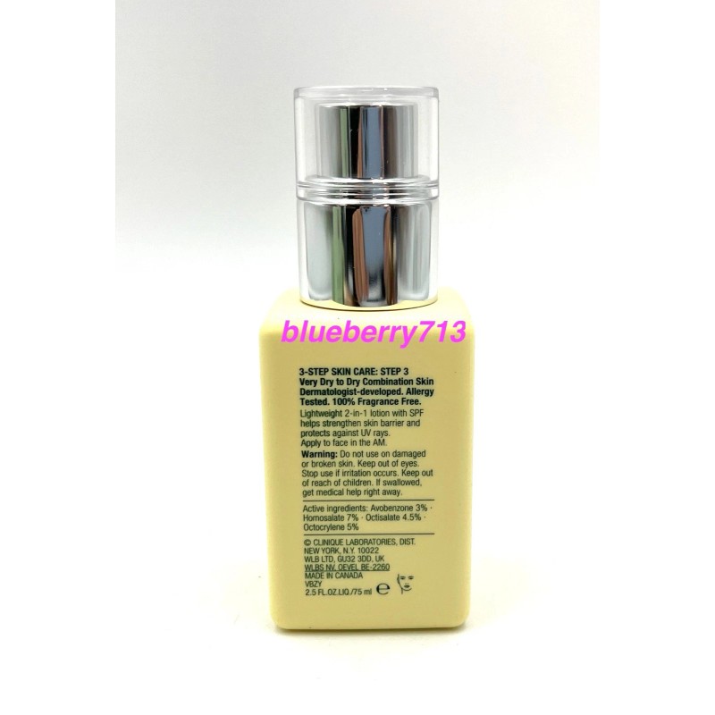 Clinique Dramatically Different Moisturizing Lotion SPF 35 ~ 2.5 oz/