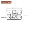 sourcing map 4 Pcs Hasp Clasp Latch Lock, 30 x