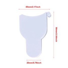 2 Pcs Retractable Body Tape Measure, 150 cm Automatic Telescopic Measuring Tape for Body Measurement