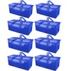TICONN 8 Pack Extra Large Moving Bags with Zippers &
