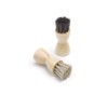Tadabo Dauber brush for jars horsehair silver/grey and black