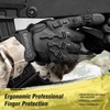 Zune Lotoo Tactical Gloves, Paintball Gloves, Men's Touchscreen Compatible, Breathable
