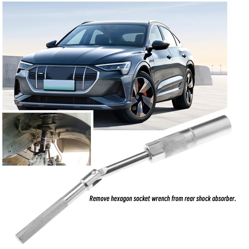 eMagTech Car Rear Shock Absorber Wrench 18mm Hex Socket Spanner