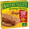 Nature Valley Creamy Protein Bars, Cinnamon Almond Butter, 10g Protein