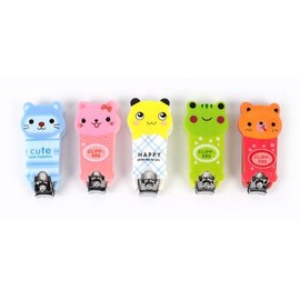 Toddler Children Animal Character Mini Nail Clippers Nail Trimming Premium Nail Clippers Event Supplies / 유아 어린이 동물 캐릭터 미니 손톱깍기 손발톱정리 고급손톱깎이 행사용품