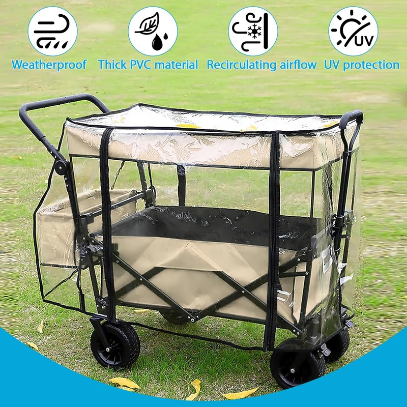 Shyllin Universal Handcart Rain Cover, Rain Cover, Handcart Accessories, Universal,