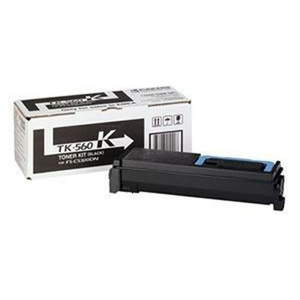 Kyocera TK-560K Original Toner Cartridge Black 1T02HN0EU0. Compatible with ECOSYS