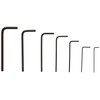 Laser 3403 Miniature Hex Key Set 7pc, Chrome