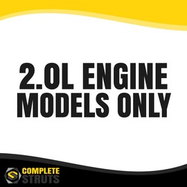 Front Pair Suspension Complete Strut & Coil Spring Assembly Kit Replacement for 2019-2022 Kia Forte FWD