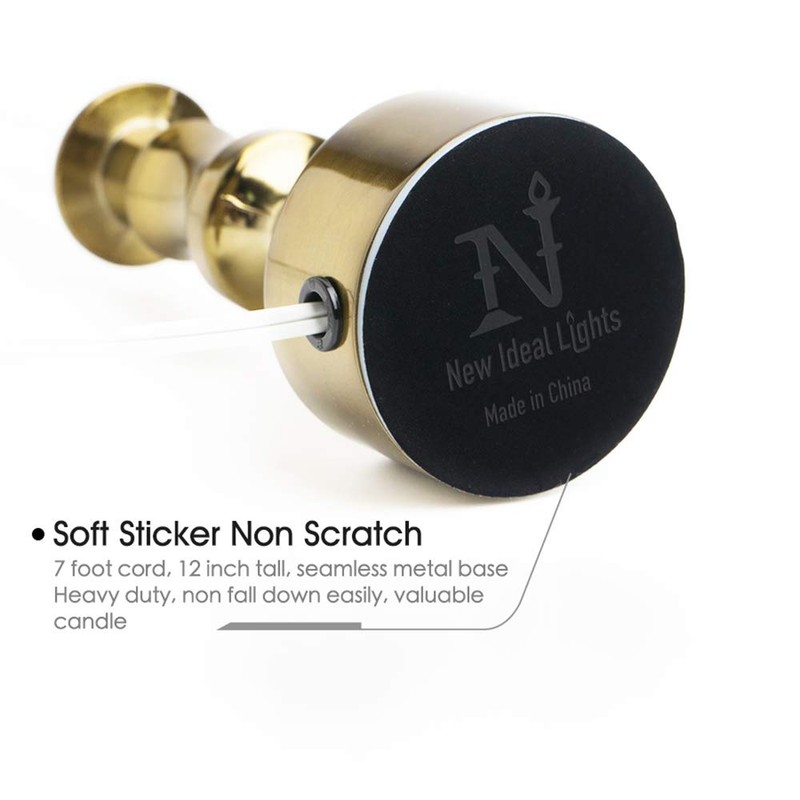 New Ideal Lights Dimmable Window Candle Electric with Multi Timer,