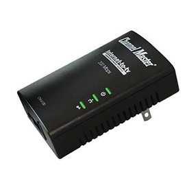 Ethernet Over Powerline Adapter Kit 1 Port Network 200 Mbps Transmission Rate MoCA 1.1 Compliant 16 Nodes Uses Existing Home Electrical System to Link Internet