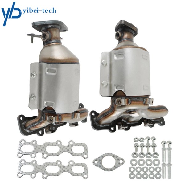 yibei-tech For 2013-2019 Ford Explorer 3.5L Manifold Catalytic Converter Front