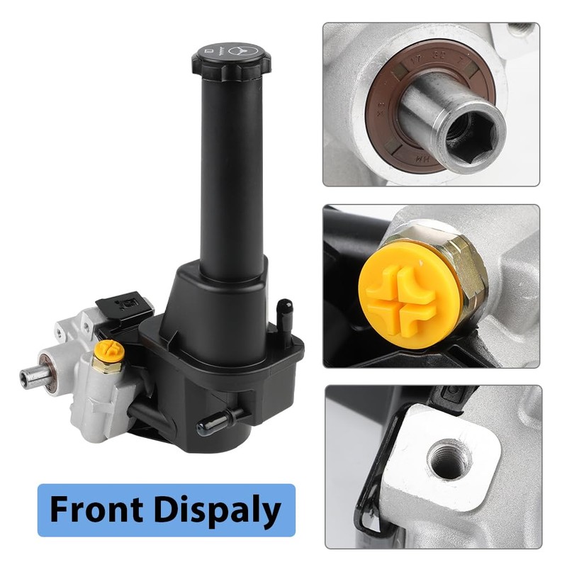 WMPHE Compatible with 20-5001R Power Steering Pump with Reservoir Chevy