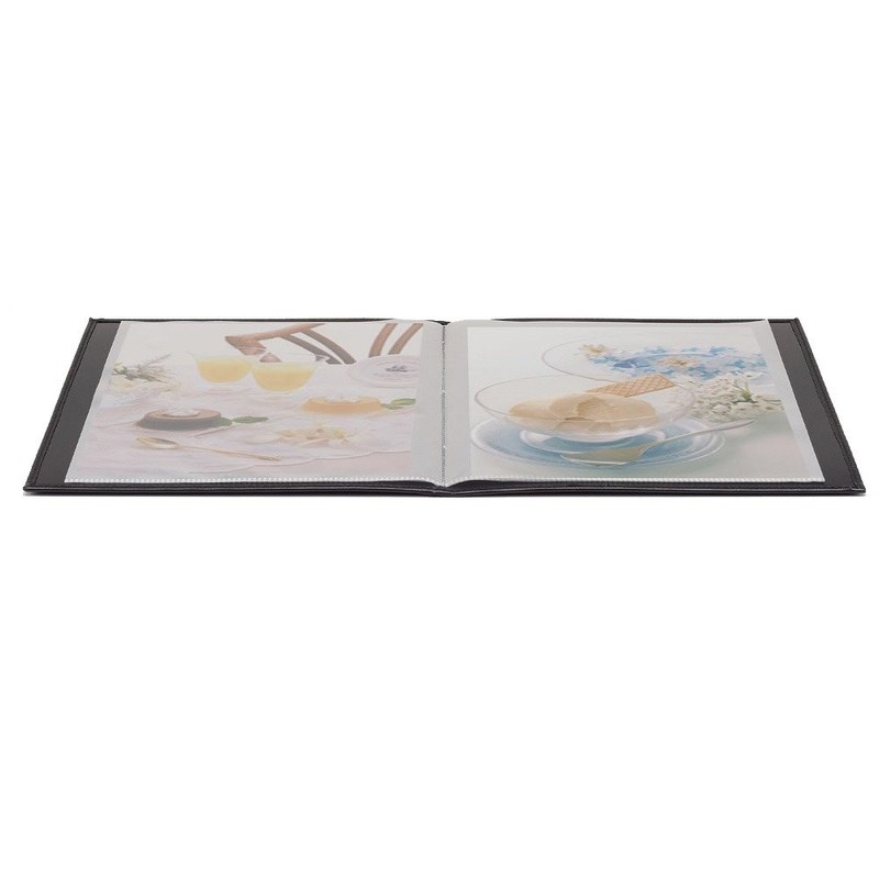 TAE Synthetic Leather File A4 10P Black SLF-10-01