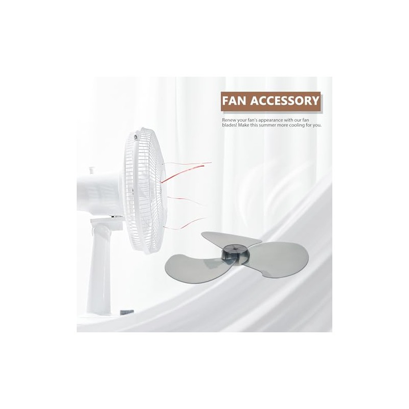 Cuchillas de ventilador de plástico de 16 pulgadas con cubierta