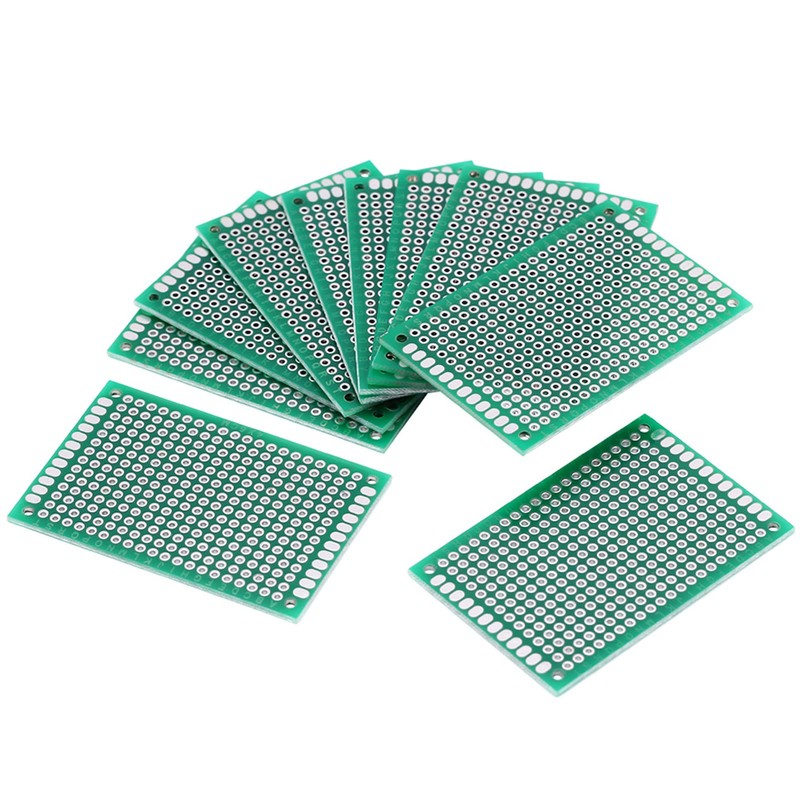 Akozon PCB Circuit Board 4 x 6 cm Double Sided